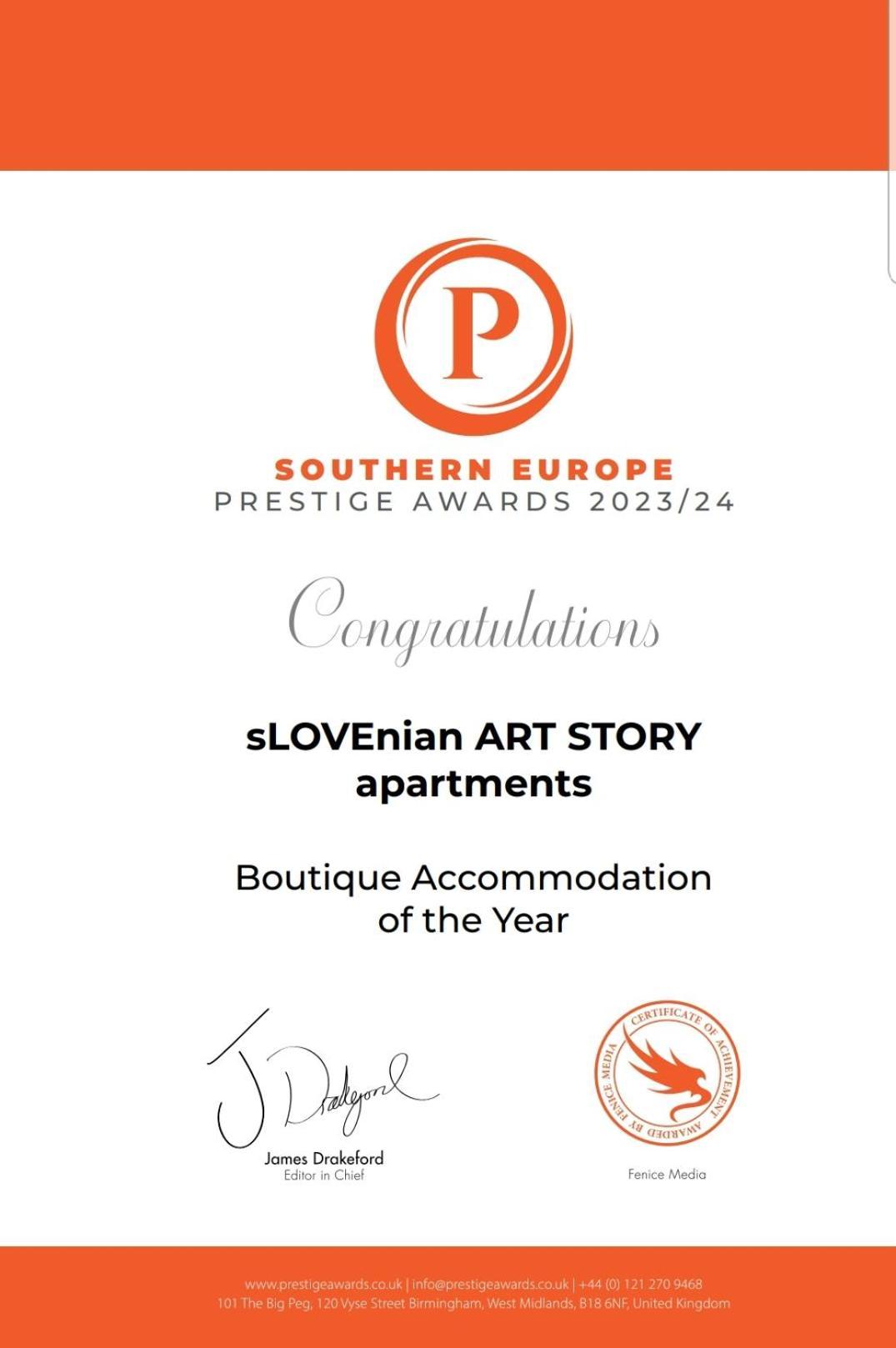 Slovenian Art Story Apartment ลูบลิยานา ภายนอก รูปภาพ